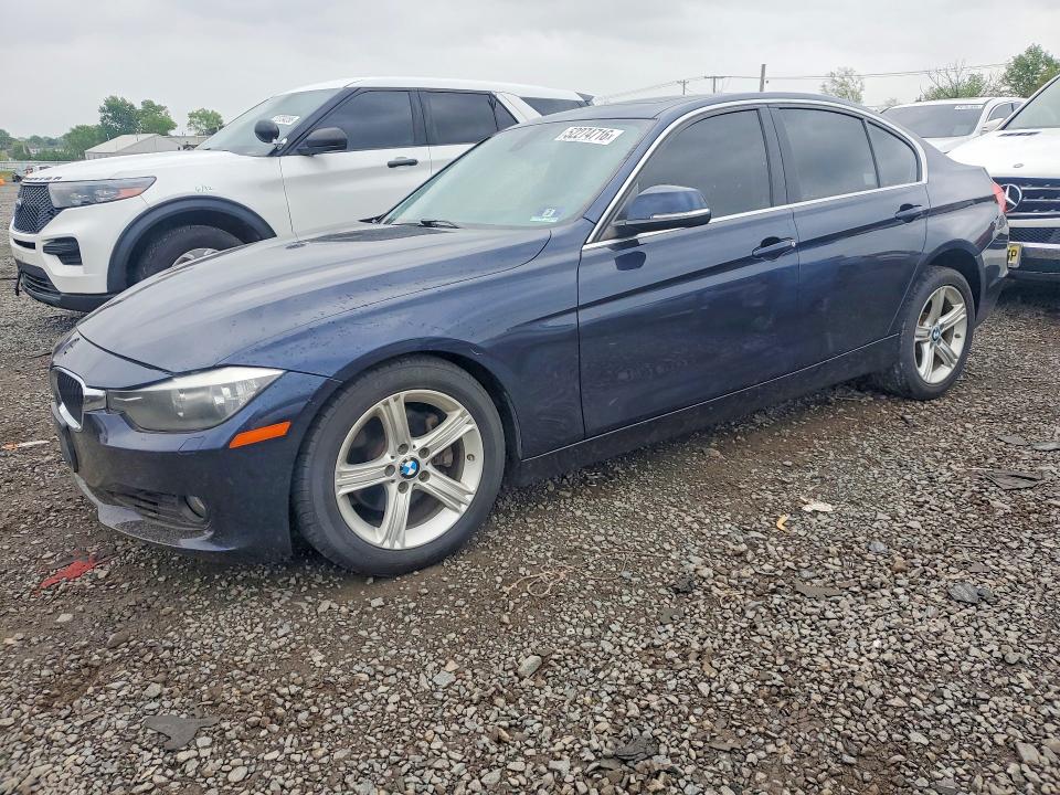 2015 BMW 3er VIN WBA3B3C57FF546152 COPART salvage auction — SIDE, Nj - Cert Of Title-Salvage, sold $375 on 2026-07-17 (photo 1)