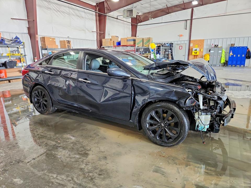 2012 Hyundai Sonata VIN 5NPEC4AC3CH390399 COPART salvage auction — FRONT END, IL - SALVAGE CERTIFICATE, sold $400 on 2026-07-06 (photo 4)