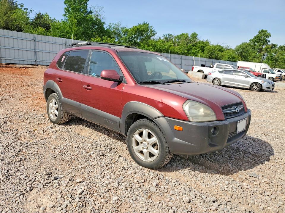 2005 Hyundai Tucson VIN KM8JN12D75U168466 COPART salvage auction — MINOR DENT/SCRATCHES, Ok - Certificate Of Title, sold $425 on 2026-07-02 (photo 4)