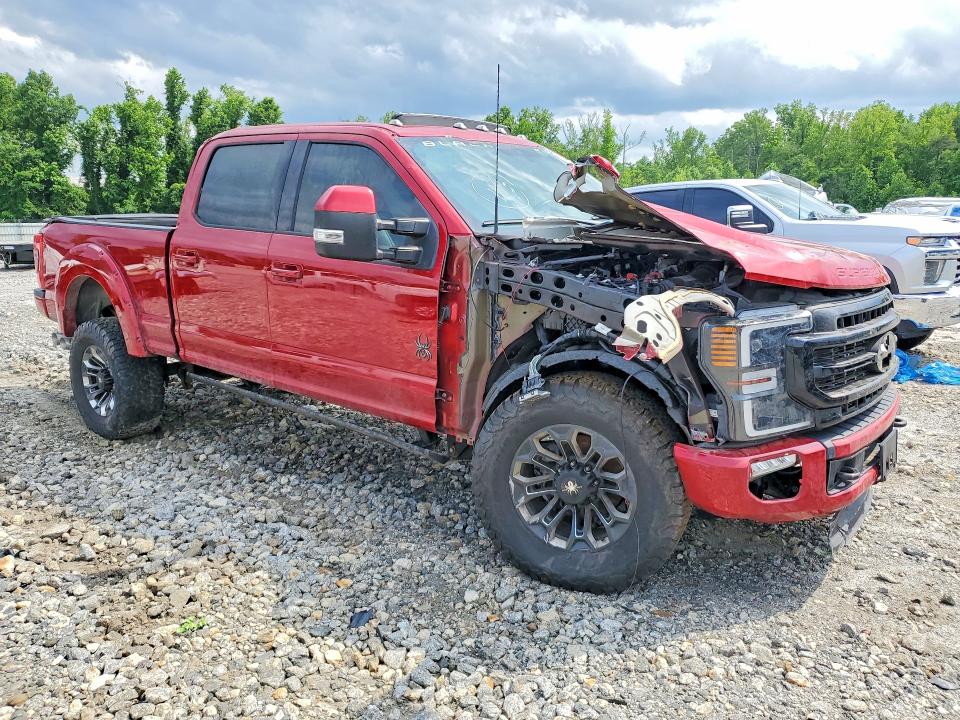 2021 Ford F250 VIN 1FT8W2BT1MED25219 COPART salvage auction — ROLLOVER, PA - CERTIFICATE OF SALVAGE, sold $14,200 on 2026-07-27 (photo 4)