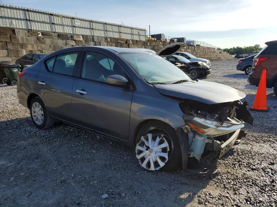 2017 Nissan Versa VIN 3N1CN7AP5HL803245 COPART salvage auction — FRONT END, Oh - Cert Of Title-Salvage, sold $300 on 2026-07-02 (photo 4)