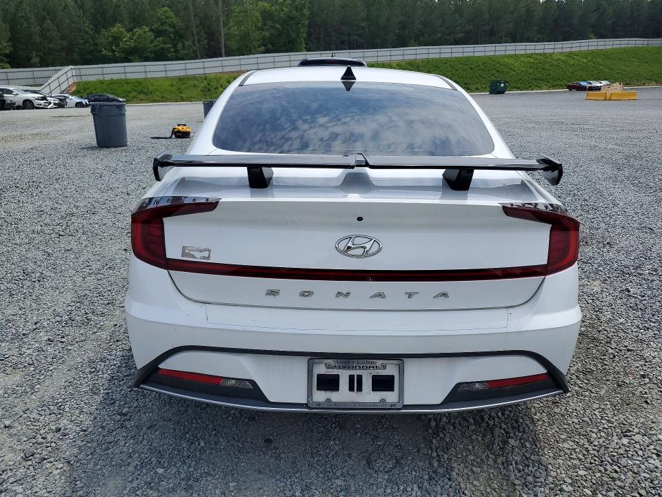 2021 Hyundai Sonata VIN 5NPEG4JA2MH120164 COPART salvage auction — FRONT END, Nc - Salvage Certificate Of Title, sold $4,050 on 2026-07-02 (photo 6)