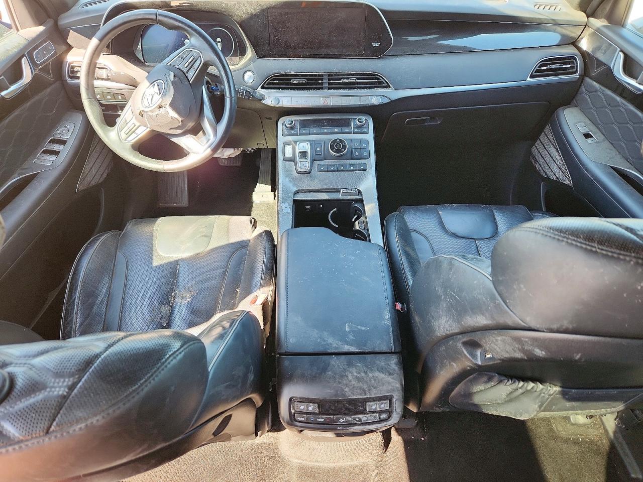 2020 Hyundai Palisade VIN KM8R5DHE8LU108018 COPART salvage auction — Front End, TX - CERTIFICATE OF TITLE, sold $4,900 on 2026-07-09 (photo 8)