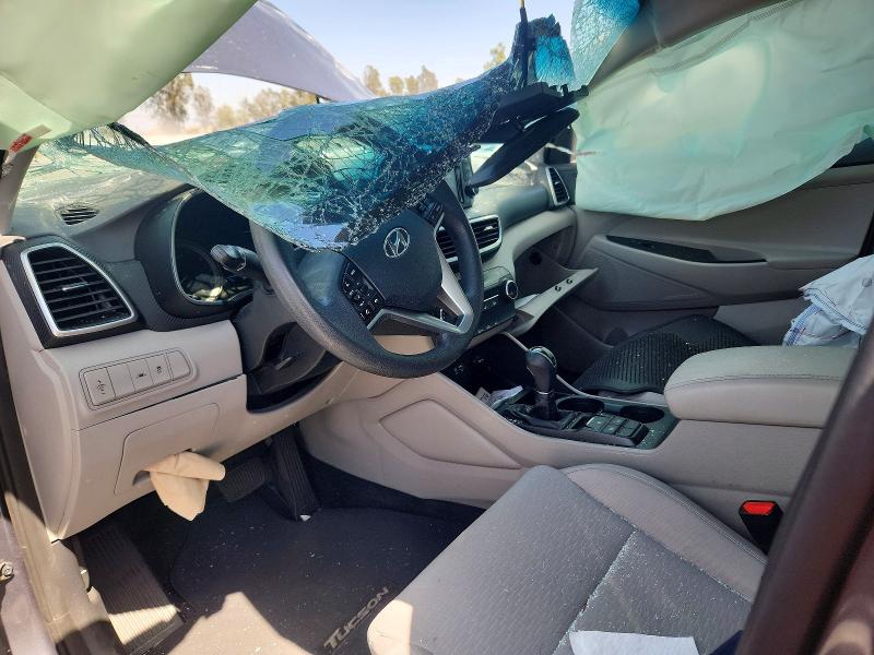 2021 Hyundai Tucson VIN KM8J23A48MU398201 COPART salvage auction — ALL OVER, Ca - Salvage Certificate, sold $1,850 on 2026-07-07 (photo 8)