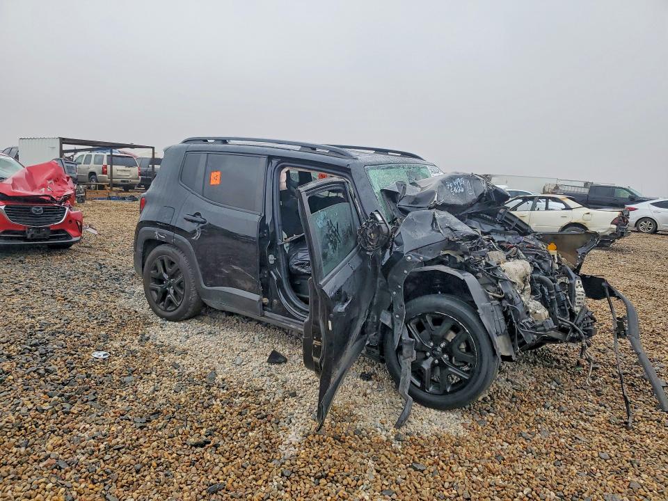 2017 Jeep Renegade VIN ZACCJABB3HPG49666 COPART salvage auction — FRONT END, Tx - Salvage Vehicle Title, sold $100 on 2026-07-28 (photo 4)
