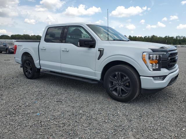 2021 Ford F-150 lightning VIN 1FTEW1C8XMKE22038 COPART salvage auction — SIDE, Fl - Cert Of Title Slvg Rebuildable, sold $13,500 on 2026-07-02 (photo 4)