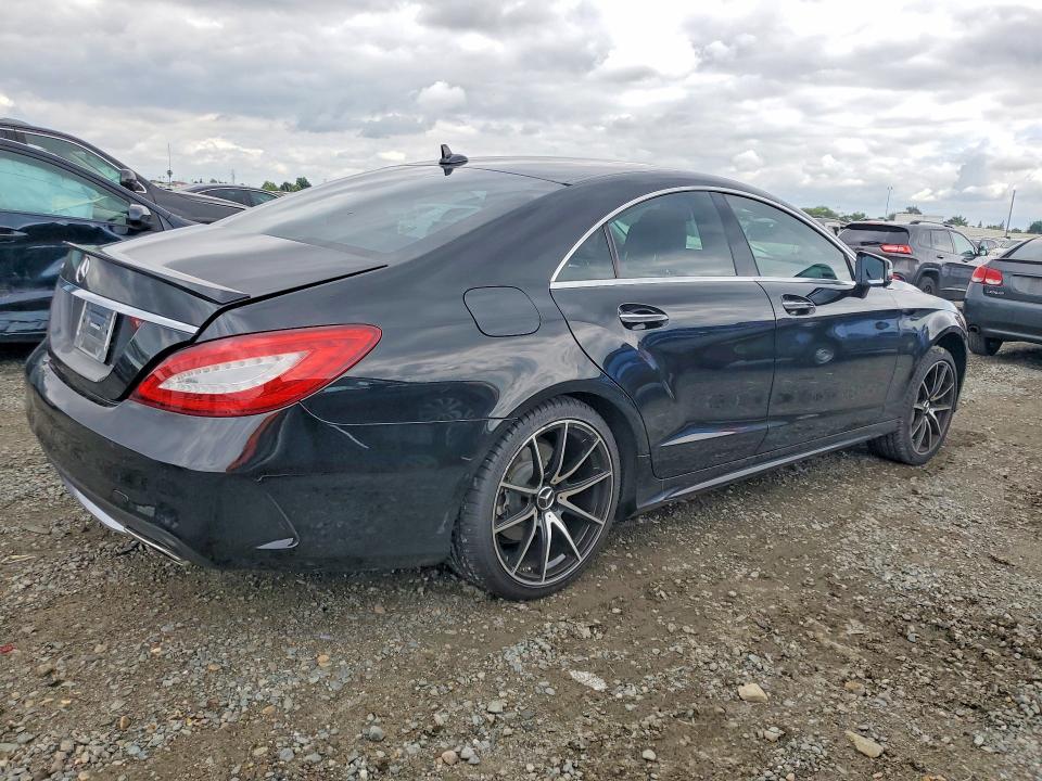 2015 Mercedes-benz Cls-class VIN WDDLJ7DB7FA153868 COPART salvage auction — FRONT END, Ca - Salvage Certificate, sold $6,100 on 2026-07-07 (photo 3)