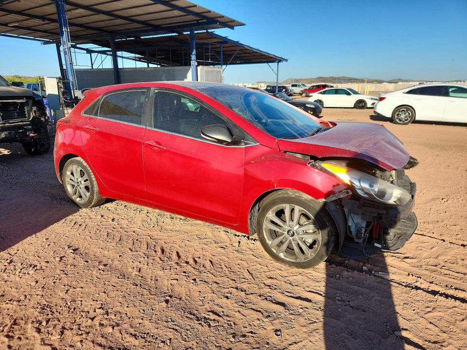 2016 Hyundai Elantra VIN KMHD35LH8GU282667 COPART salvage auction — FRONT END, Az - Cert Of Title - Salvage, sold $1,350 on 2026-07-23 (photo 4)