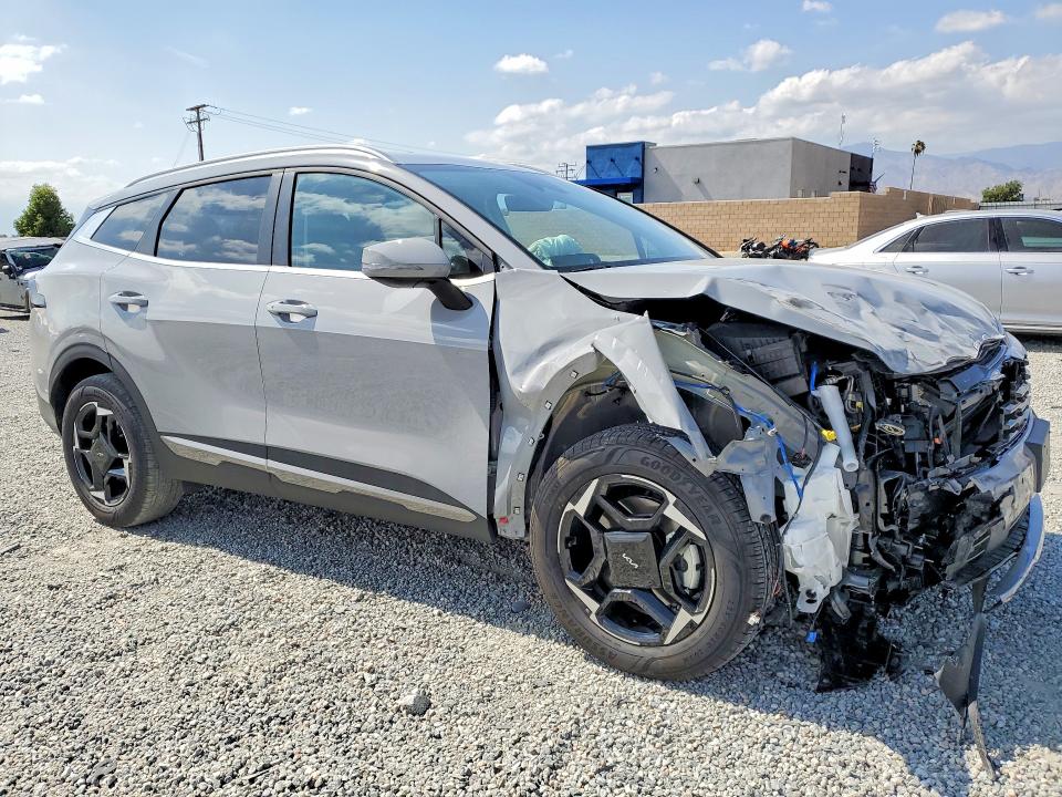 2026 Kia Sportage VIN KNDPVDDG1T7326206 COPART salvage auction — FRONT END, Ca - Salvage Certificate, sold $10,800 on 2026-07-08 (photo 4)