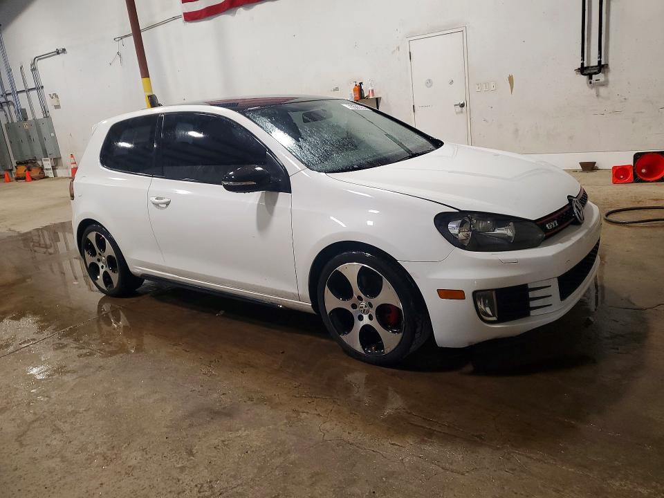 2013 Volkswagen Gti VIN WVWED7AJ7DW124263 COPART salvage auction — FRONT END, PA - CERT OF TITLE, sold $3,050 on 2026-07-16 (photo 4)