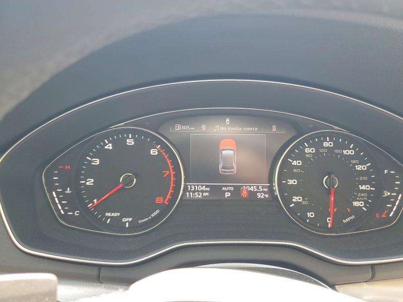2024 Audi Q5 VIN WA1GAAFY1R2046883 COPART salvage auction — FRONT END, Nc - Salvage Certificate Of Title, sold $18,600 on 2026-07-31 (photo 9)