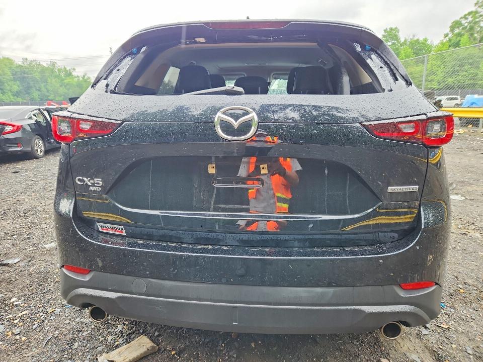 2022 Mazda Cx-5 VIN JM3KFBDM0N0630891 COPART salvage auction — FRONT END, Md - Cert Of Salvage > 75% Damage, sold $275 on 2026-07-31 (photo 6)