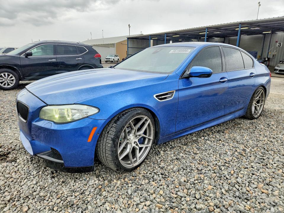 2013 BMW M5 VIN WBSFV9C56DD095646 COPART salvage auction — SIDE, CO - SALVAGE TITLE, sold $9,200 on 2026-07-09 (photo 1)