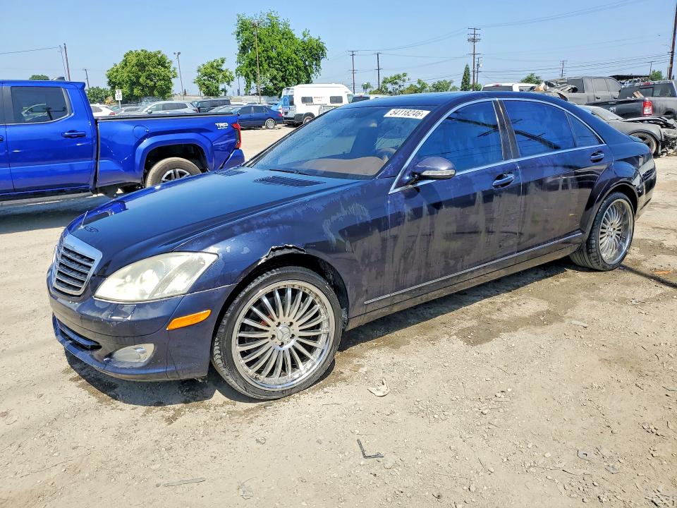 2007 Mercedes-benz S class VIN WDDNG71X87A039080 COPART salvage auction — VANDALISM, Ca - Salvage Certificate, sold $175 on 2026-07-23 (photo 1)