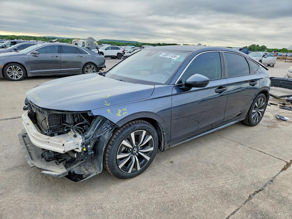2023 Honda Civic VIN 19XFL1H70PE014409 COPART salvage auction — REAR END, Tx - Certificate Of Title, sold $525 on 2026-07-09 (photo 1)
