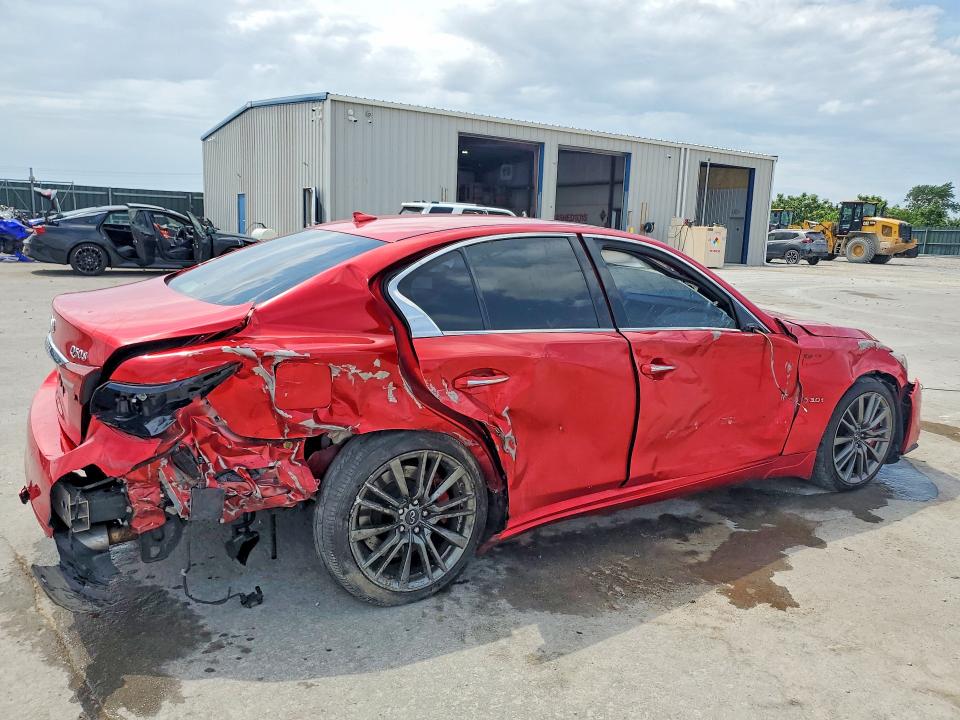 2019 Infiniti VIN JN1FV7AR4KM800767 COPART salvage auction — FRONT END, Mo - Salvage Certificate Of Title, sold $5,700 on 2026-07-06 (photo 3)