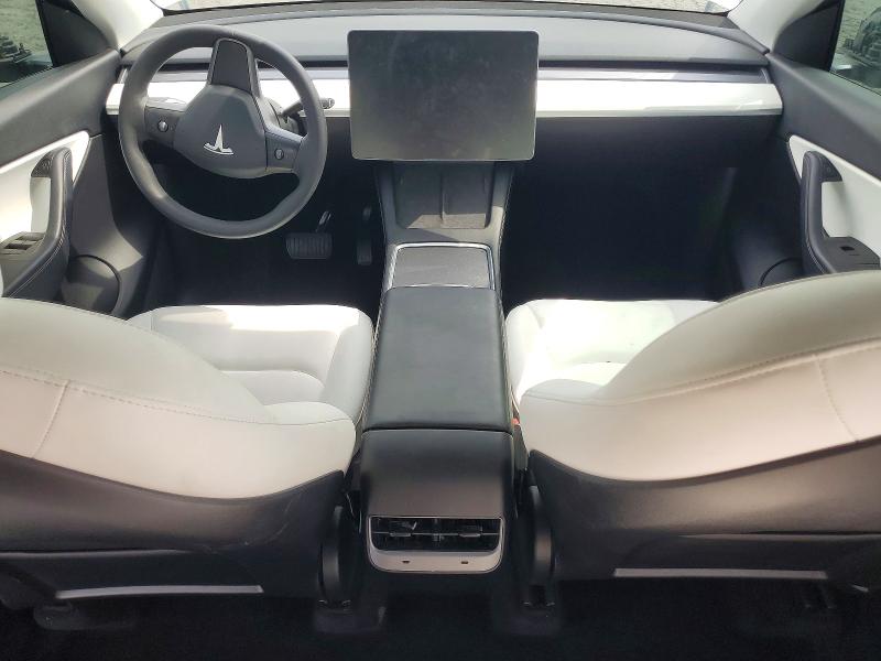 2021 Tesla Model y VIN 5YJYGDEE5MF151868 COPART salvage auction — FRONT END, Ca - Salvage Certificate, sold $4,200 on 2026-07-24 (photo 8)