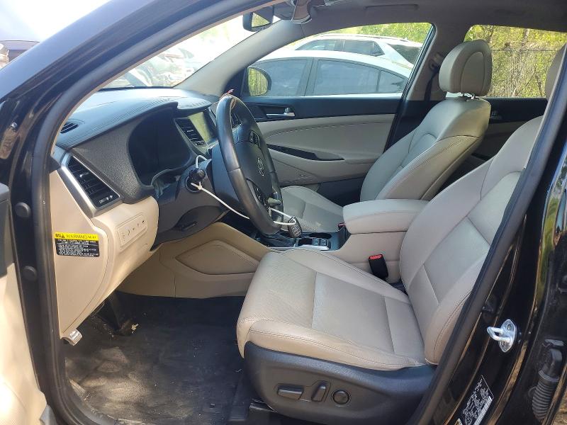 2017 Hyundai Tucson VIN KM8J3CA20HU435758 COPART salvage auction — FRONT END, On - Permit Salvage, sold $500 on 2026-07-21 (photo 7)