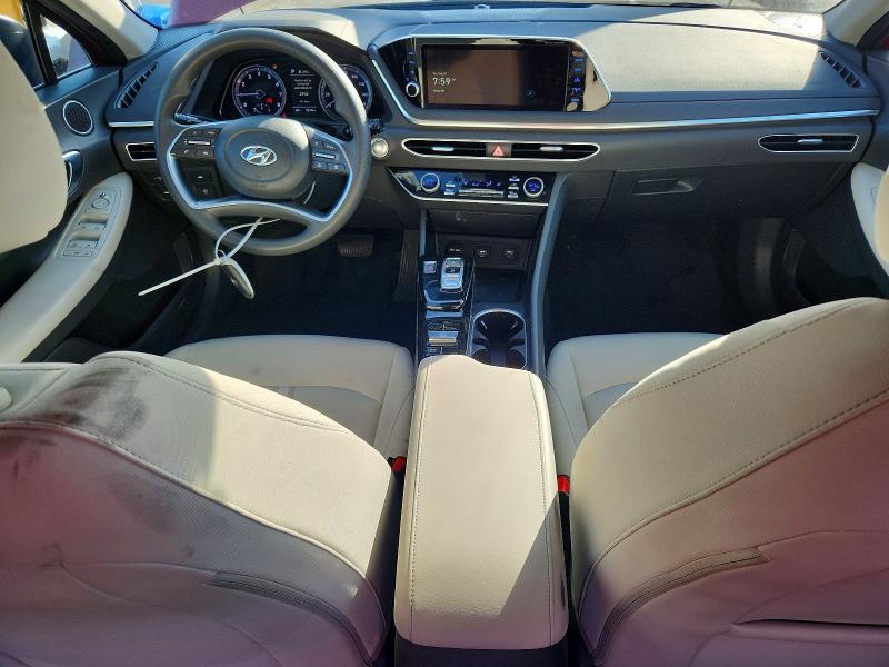 2023 Hyundai Sonata VIN KMHL64JA6PA316397 COPART salvage auction — REAR END, Ca - Salvage Certificate, sold $3,150 on 2026-07-30 (photo 8)