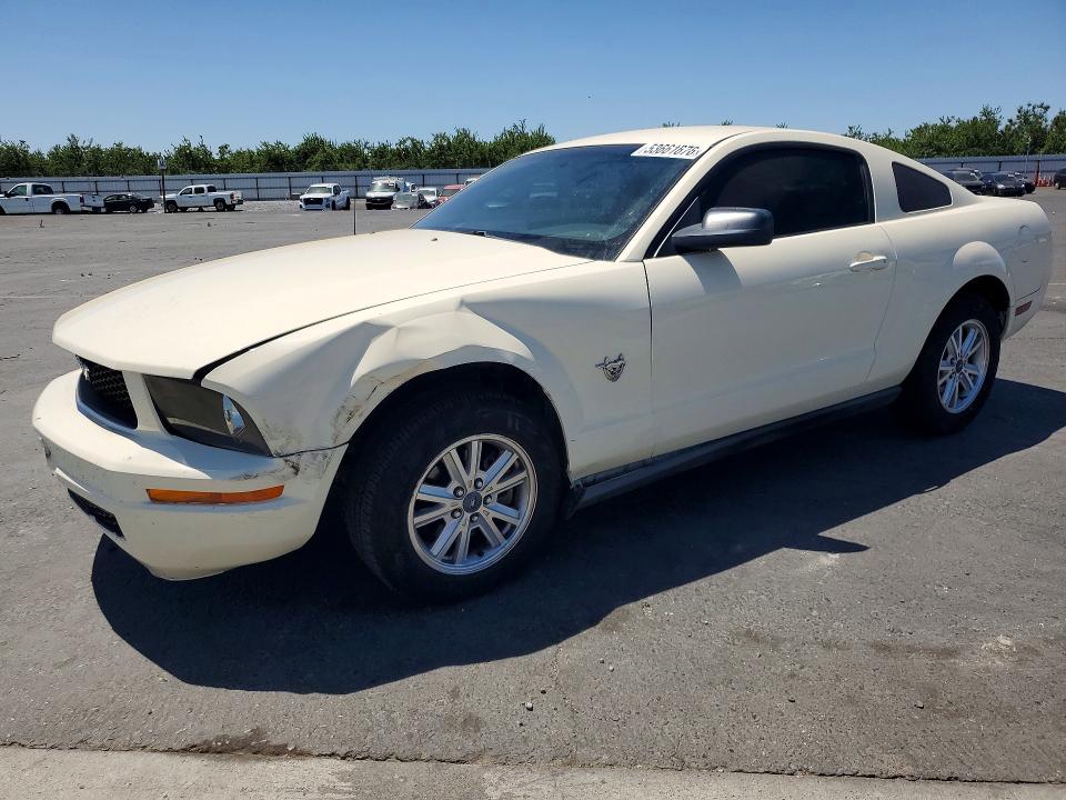 2009 Ford Mustang VIN 1ZVHT80N195142648 COPART salvage auction — FRONT END, Ca - Salvage Certificate, sold $850 on 2026-07-06 (photo 1)