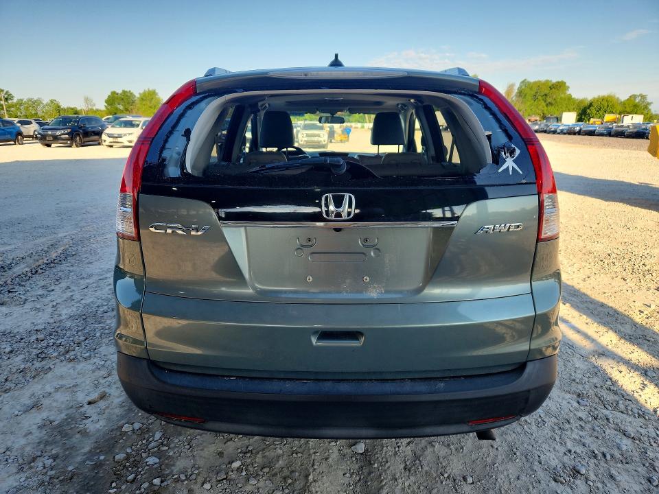 2012 Honda VIN JHLRM4H77CC012978 COPART salvage auction — HAIL, Salvage Title, sold $2,000 on 2026-07-21 (photo 6)