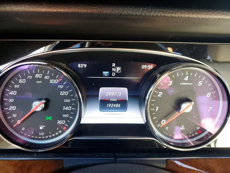 2017 Mercedes-benz E-klasse VIN WDDZF4JB2HA042694 COPART salvage auction — MINOR DENT/SCRATCHES, Fl - Certificate Of Title, sold $6,000 on 2026-07-18 (photo 9)