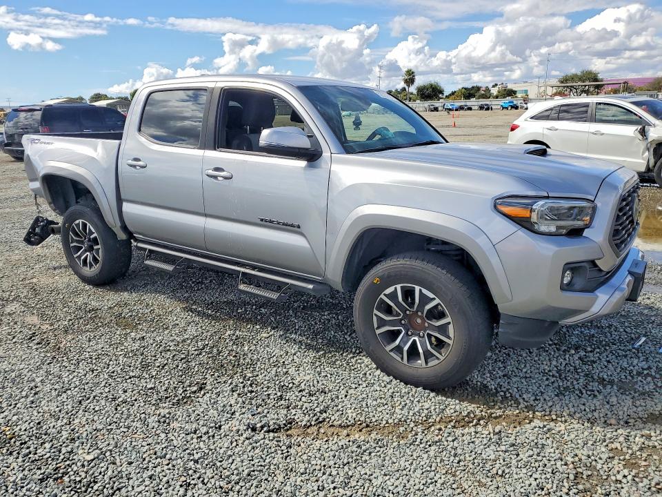 2021 Toyota Tacoma VIN 5TFAZ5CN5MX114149 COPART salvage auction — REAR END, Ca - Salvage Certificate, sold $125 on 2026-07-24 (photo 4)