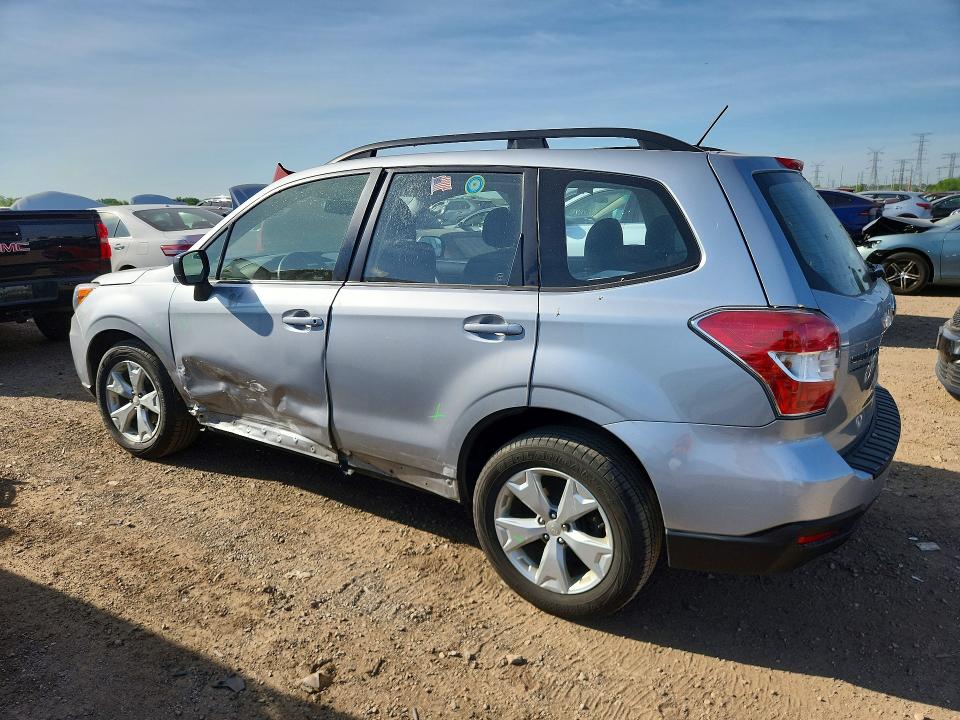 2015 Subaru Forester VIN JF2SJABCXFH541393 COPART salvage auction — SIDE, Il - Salvage Certificate, sold $2,150 on 2026-07-02 (photo 2)