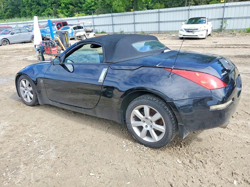 2004 Nissan 350z VIN JN1AZ36A04T013589 COPART salvage auction — SIDE, Va - Cert Of Title - Salvage, sold $450 on 2026-07-28 (photo 2)