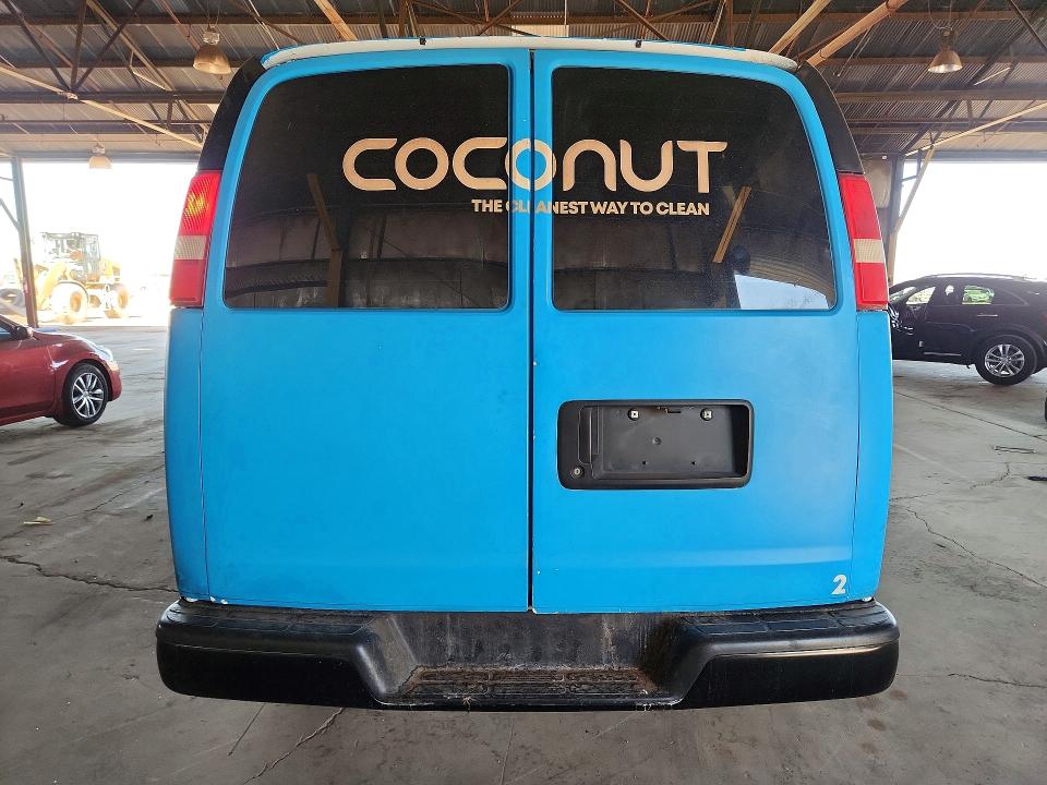 2025 Gmc Savana VIN 1GTZ7HF77S1173761 COPART salvage auction — FRONT END, Az - Cert Of Title - Salvage, sold $15,300 on 2026-07-22 (photo 6)