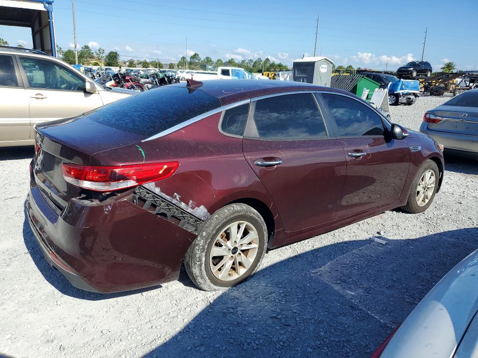 2018 Kia VIN 5XXGT4L32JG214958 COPART salvage auction — REAR END, Fl - Cert Of Title Slvg Rebuildable, sold $1,850 on 2026-07-31 (photo 3)