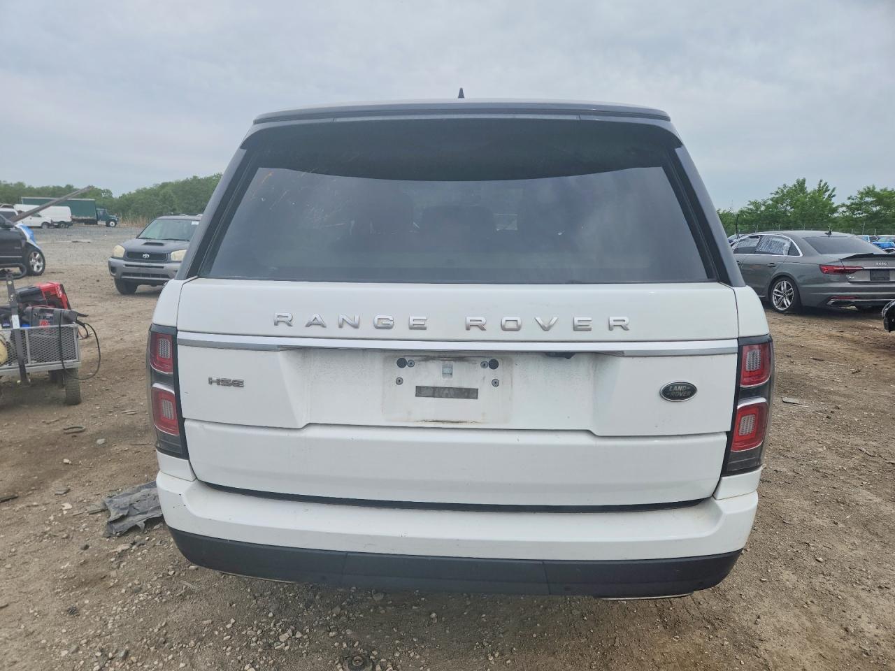 2018 Land Rover Range Rover VIN SALGS2SV3JA506231 COPART salvage auction — Minor Dent/Scratches, MD - DEALER ONLY CLEAN TITLE (P), sold $13,900 on 2026-07-03 (photo 6)