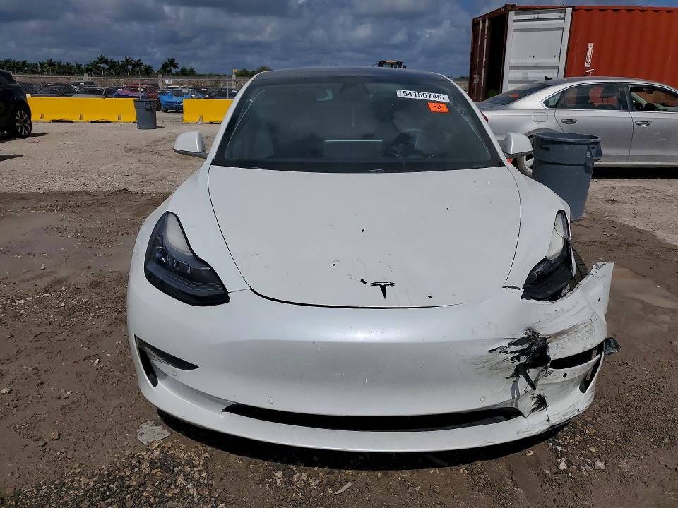 2020 Tesla Model 3 VIN 5YJ3E1EB4LF795638 COPART salvage auction — FRONT END, Fl - Cert Of Title Slvg Rebuildable, sold $15 on 2026-07-29 (photo 5)
