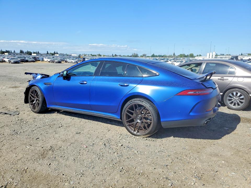 2022 Mercedes-benz AMG GT VIN W1K7X6BB7NA053698 COPART salvage auction — FRONT END, Ca - Salvage Certificate, sold $18,600 on 2026-07-02 (photo 2)