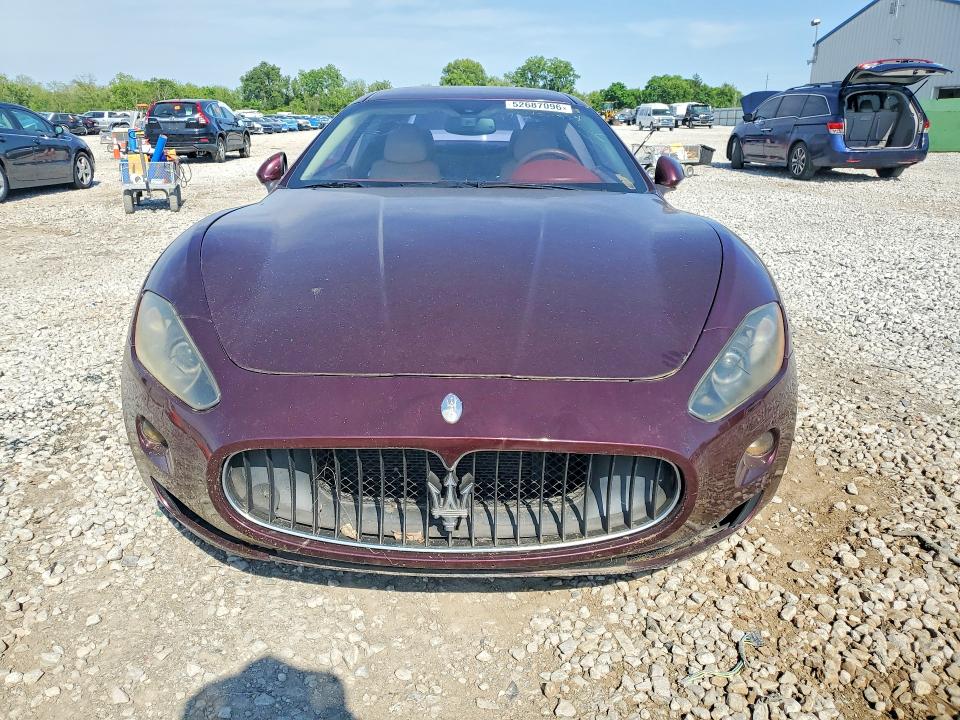 2008 Maserati Granturismo VIN ZAMGJ45A480036379 COPART salvage auction — MINOR DENT/SCRATCHES, Oh - Certificate Of Title (P), sold $5,900 on 2026-07-07 (photo 5)