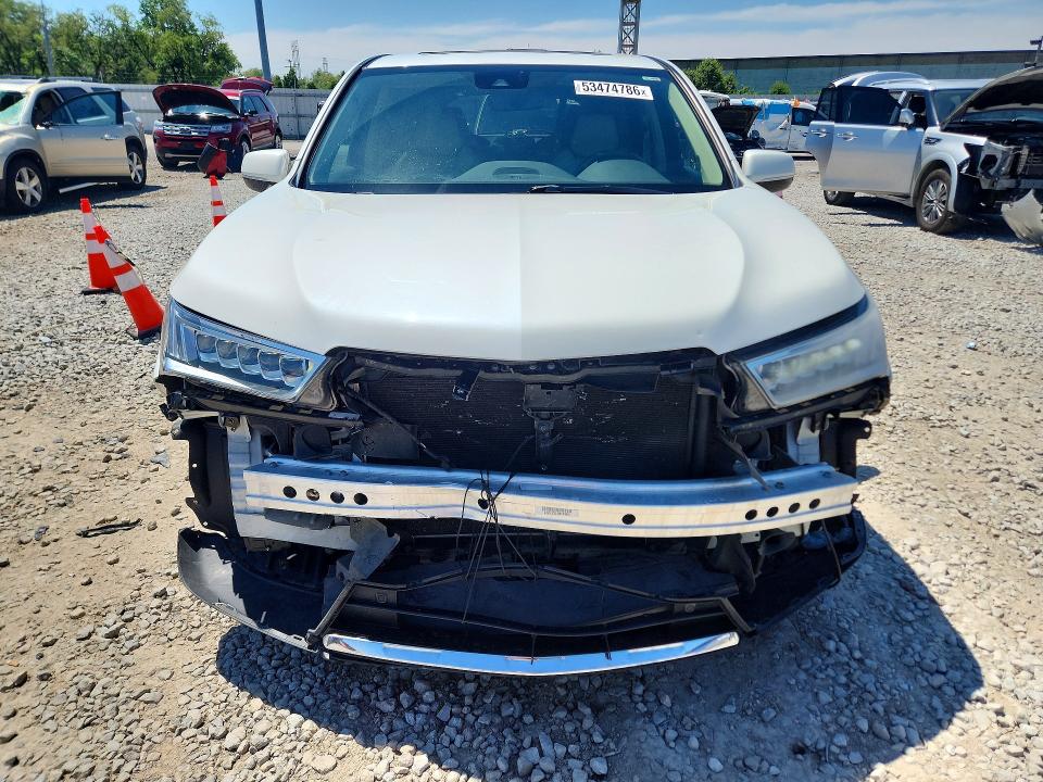 2018 Acura Mdx VIN 5J8YD4H38JL029454 COPART salvage auction — FRONT END, Oh - Cert Of Title-Salvage, sold $6,200 on 2026-07-02 (photo 5)