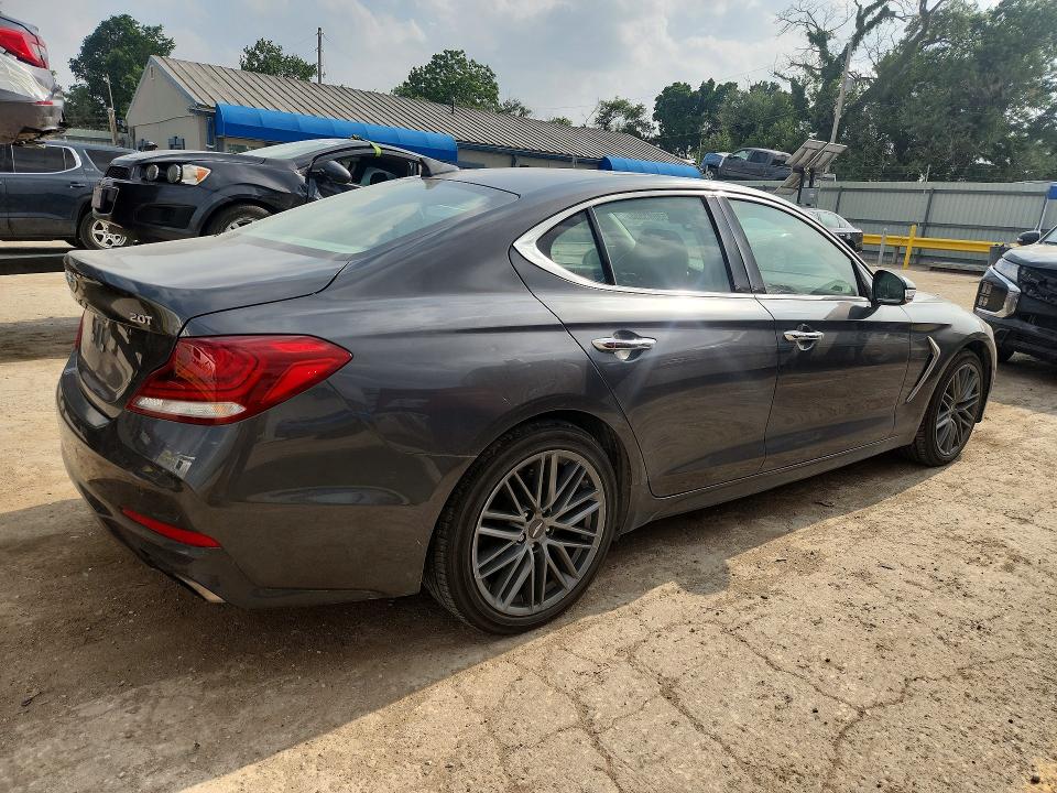2019 Genesis G70 VIN KMTG34LA0KU035345 COPART salvage auction — REAR END, Ks - Cert Of Title-Salvage, sold $8,000 on 2026-09-02 (photo 3)