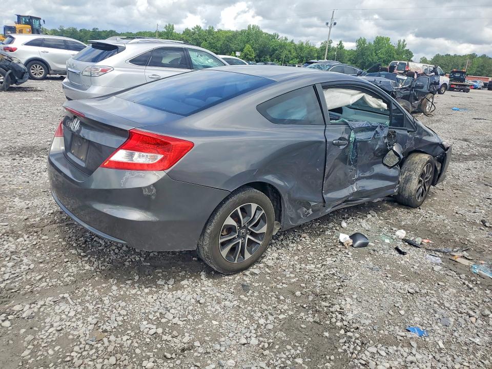 2013 Honda VIN 2HGFG3B89DH506245 COPART salvage auction — SIDE, Al - Cert Of Title-Salvage Title, sold $375 on 2026-07-09 (photo 3)