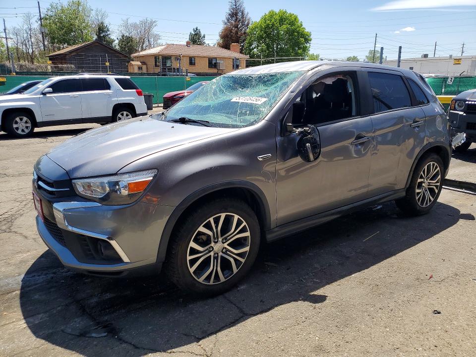 2019 Mitsubishi Outlander VIN JA4AR3AU5KU005424 COPART salvage auction — ROLLOVER, Co - Public - Salvage Title, sold $1,550 on 2026-07-07 (photo 1)