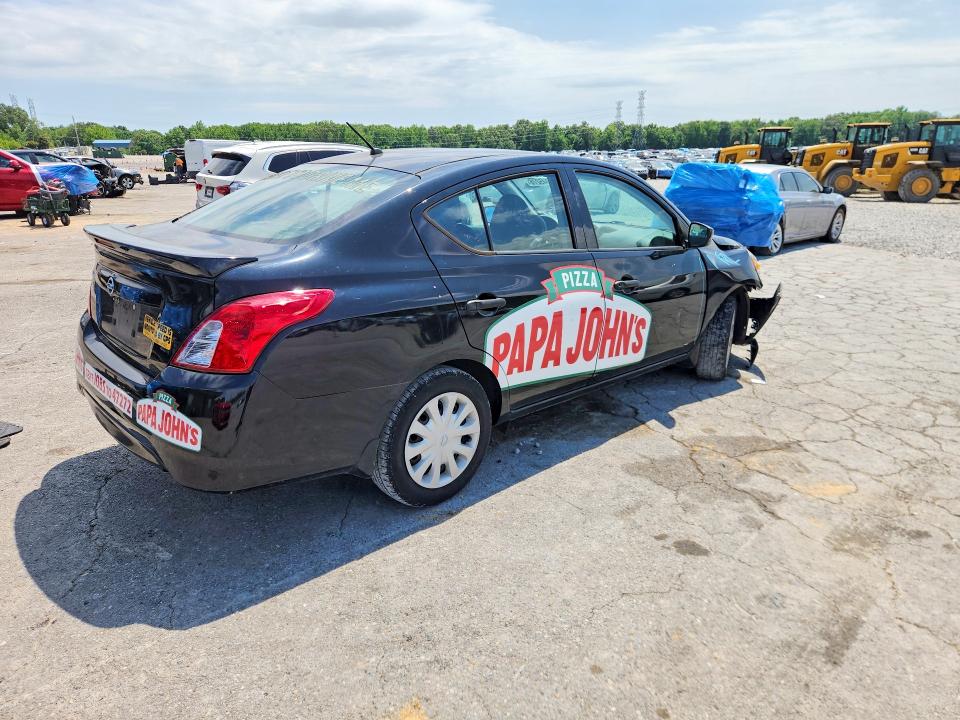 2019 Nissan Versa VIN 3N1CN7AP9KL815891 COPART salvage auction — FRONT END, TN - SALVAGE CERTIFICATE, sold $1,200 on 2026-07-02 (photo 3)