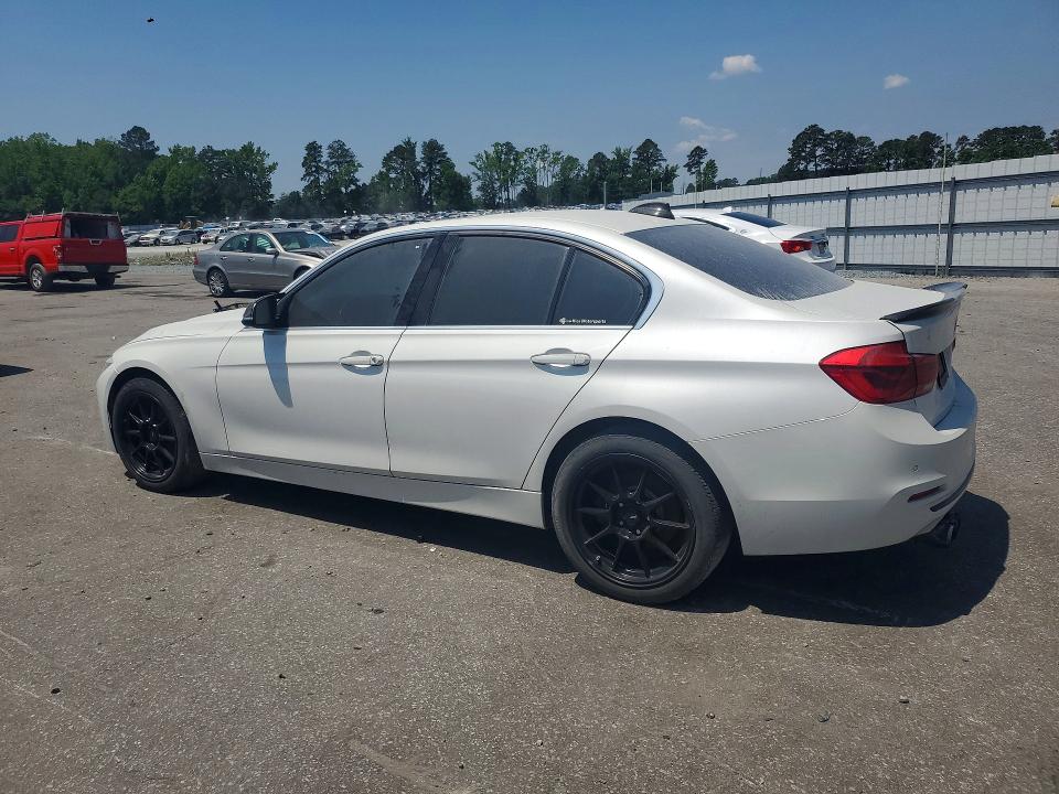 2017 BMW 3er VIN WBA8B9G57HNU48430 COPART salvage auction — FRONT END, Nc - Dealer Only Clean Title, sold $7,000 on 2026-07-28 (photo 2)
