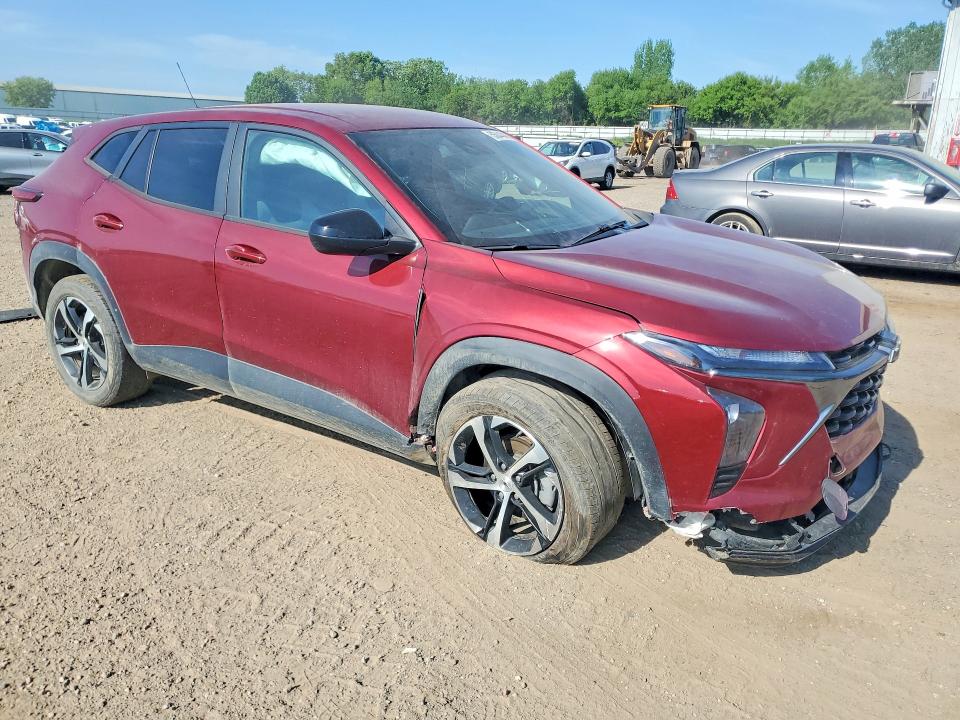 2024 Chevrolet Trax VIN KL77LGE28RC074378 COPART salvage auction — FRONT END, Mi - Scrap Certificate Of Title, sold $200 on 2026-07-29 (photo 4)