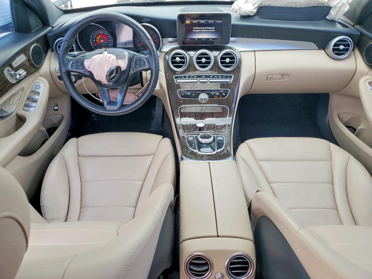 2018 Mercedes-Benz C-Class VIN 55SWF4KB0JU248197 COPART salvage auction — Front End, TX - CERTIFICATE OF TITLE, sold $5,200 on 2026-07-08 (photo 8)