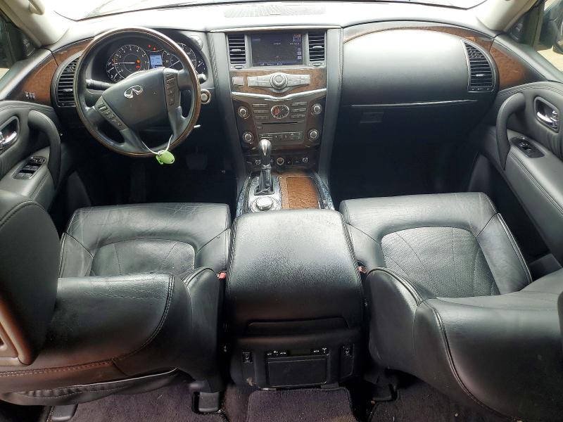 2012 Infiniti Qx56 VIN JN8AZ2NC5C9316720 COPART salvage auction — REAR END, Sc - Cert Of Title-Salvage, sold $3,100 on 2026-07-24 (photo 8)