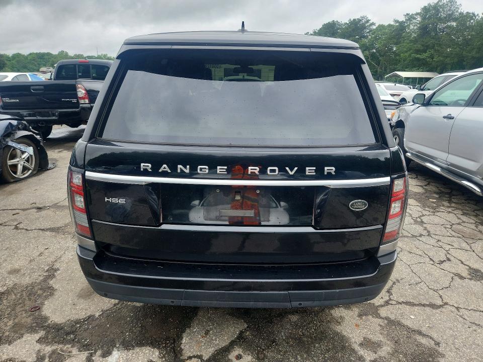 2016 Land rover RANGE ROVER VIN SALGS2VFXGA272117 COPART salvage auction — MECHANICAL, Ga - Certificate Of Title, sold $2,200 on 2026-07-02 (photo 6)