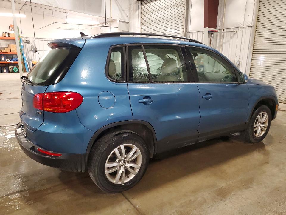 2017 Volkswagen Tiguan VIN WVGBV7AXXHK024090 COPART salvage auction — REAR END, Mn - Cert Of Title-Salvage, sold $1,800 on 2026-07-13 (photo 3)
