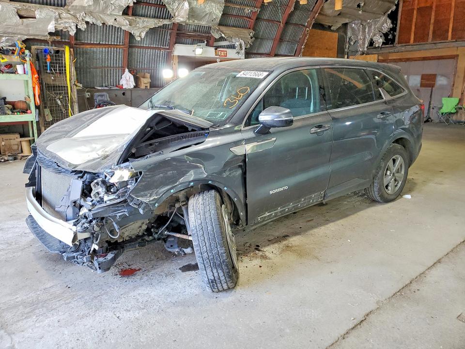 2022 Kia Sorento VIN 5XYRGDLC2NG125471 COPART salvage auction — FRONT END, Ny - Mv-907A Salvage Certificate, sold $3,200 on 2026-07-22 (photo 1)