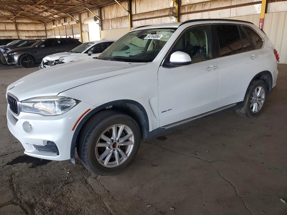 2015 BMW X5 VIN 5UXKR0C57F0P12843 COPART salvage auction — REAR END, Az - Dealer Only Clean Title (P), sold $3,400 on 2026-07-24 (photo 1)