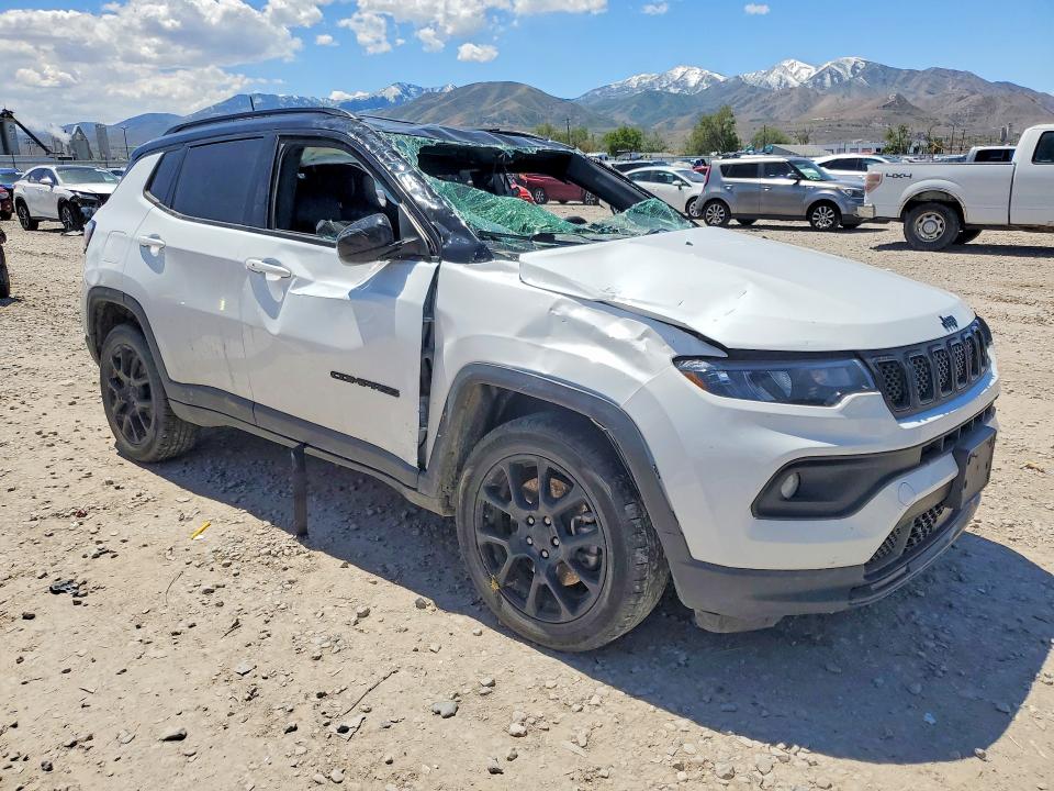 2023 Jeep Compass VIN 3C4NJDBN0PT521719 COPART salvage auction — FRONT END, Ut - Salvage Certificate, sold $1,450 on 2026-07-10 (photo 4)