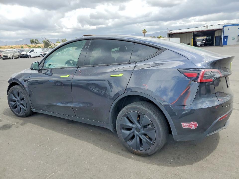 2024 Tesla Model y VIN 7SAYGDEE6RF159293 COPART salvage auction — FRONT END, Ca - Salvage Certificate, sold $10,700 on 2026-07-27 (photo 2)